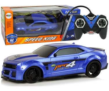 Puldiauto Speed King 1:24, sinine