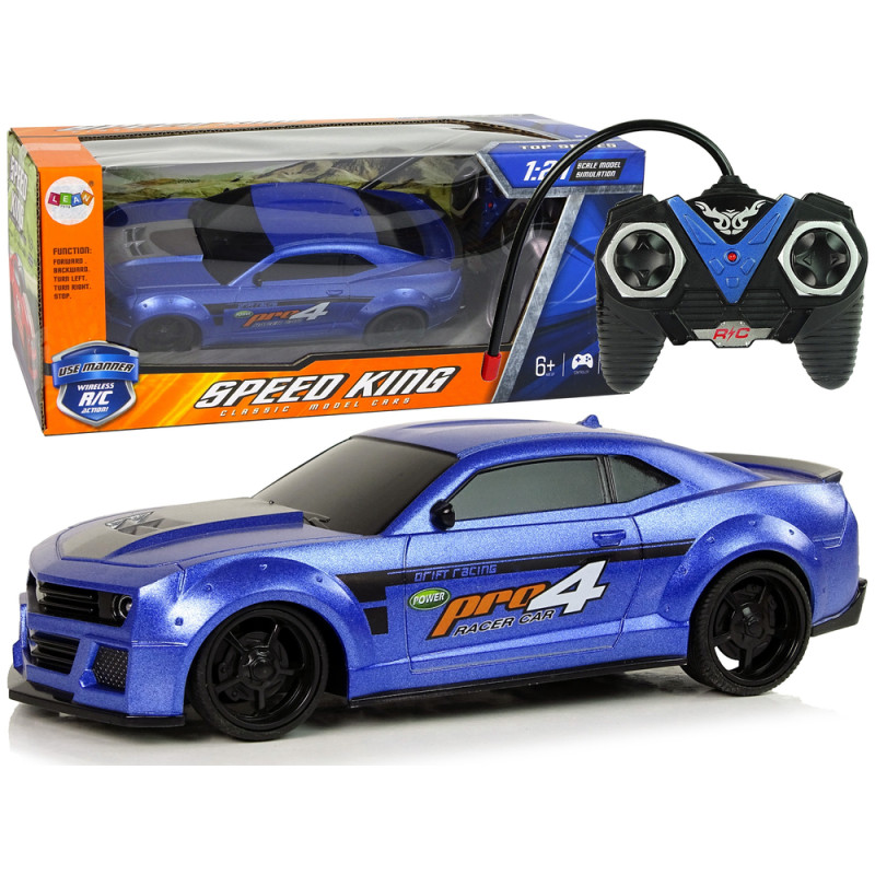 Puldiauto Speed King 1:24, sinine