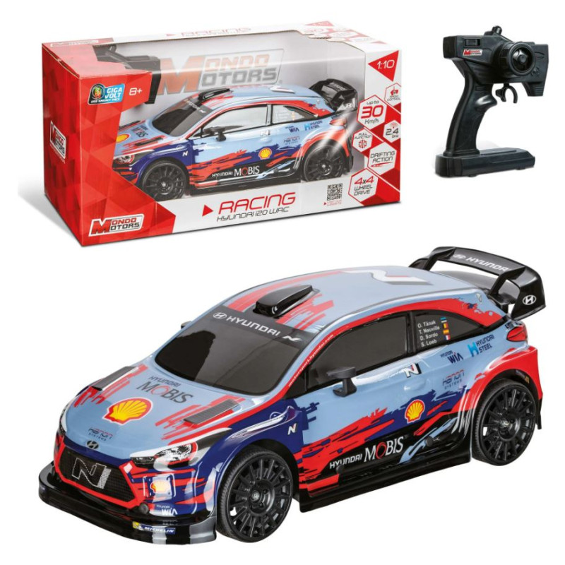 Mondo puldiauto Hyundai i20 WRC 1:10