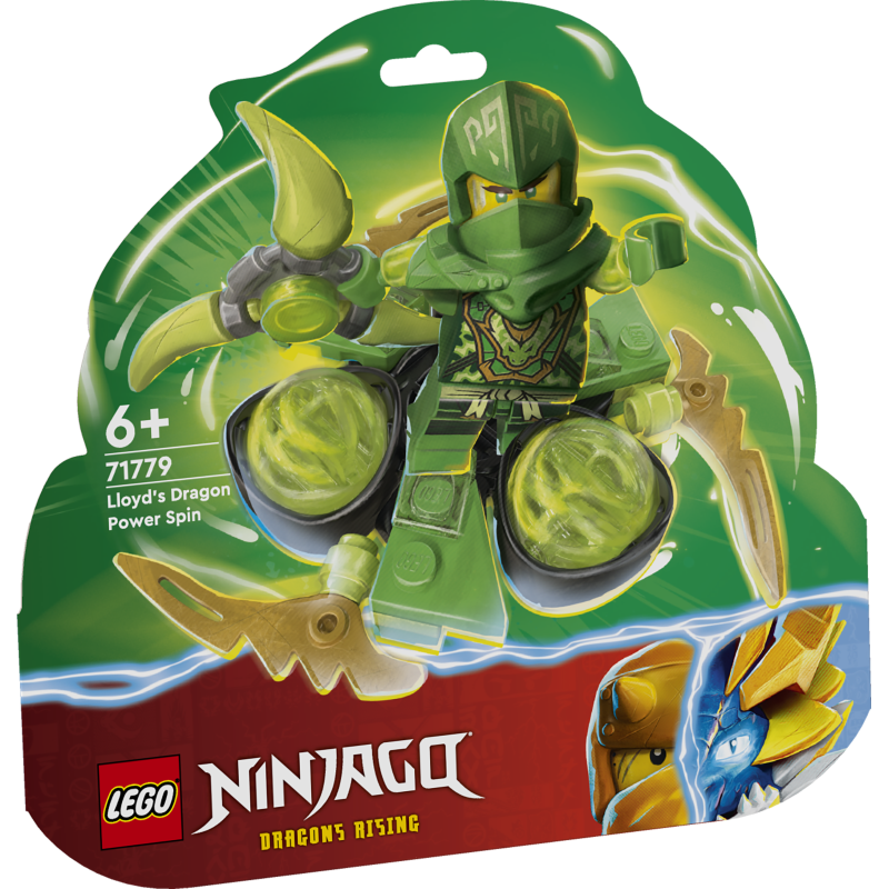 LEGO Ninjago Lloydi jõudraakoni Spinjitzu-pöörlemine