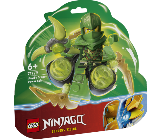 LEGO Ninjago Lloydi jõudraakoni Spinjitzu-pöörlemine