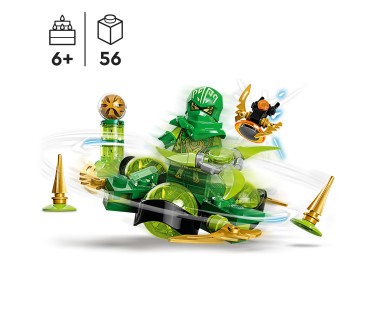 LEGO Ninjago Lloydi jõudraakoni Spinjitzu-pöörlemine